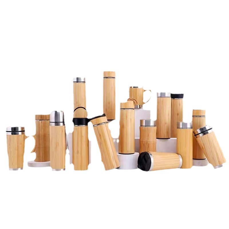 various of bamboo thermo