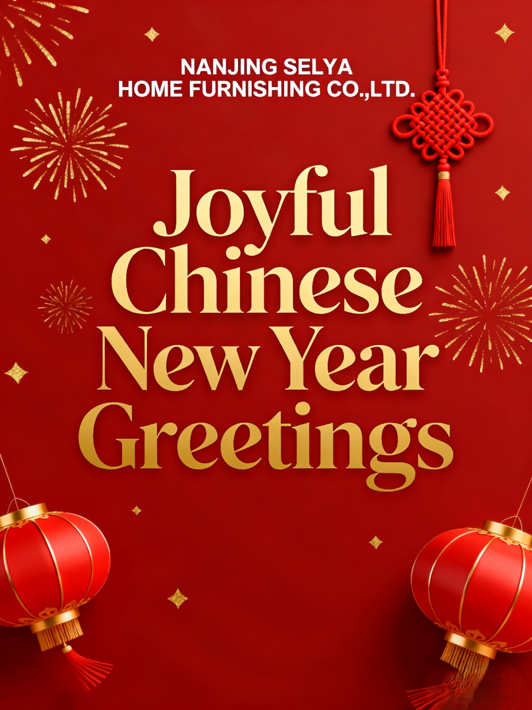 The Chinese New Year is coming. We will have holiday from Jan.21 to Jan.Feb.7.  HAPPY SPRING FESTIVAL TO ALL OF YOU!